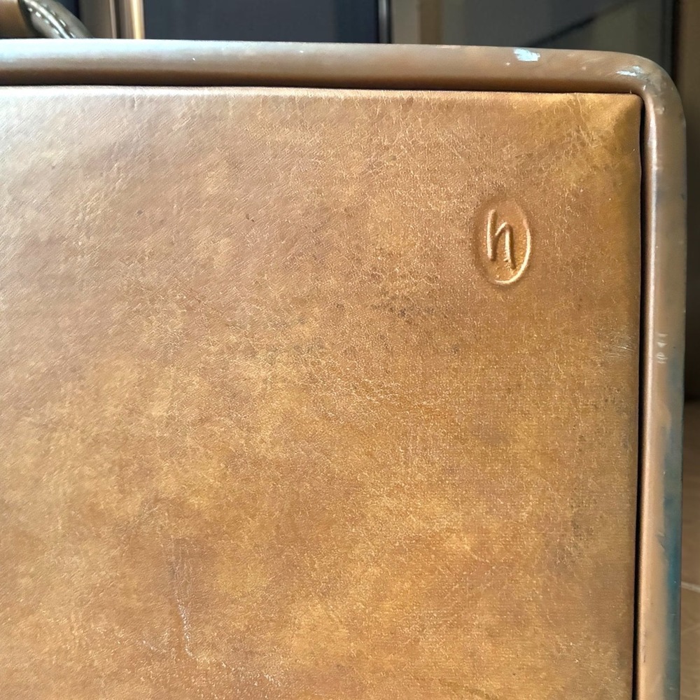 Vintage Hartmann Belting Leather Attache Briefcase Tan USA 18x13x5 - Picture 10 of 13